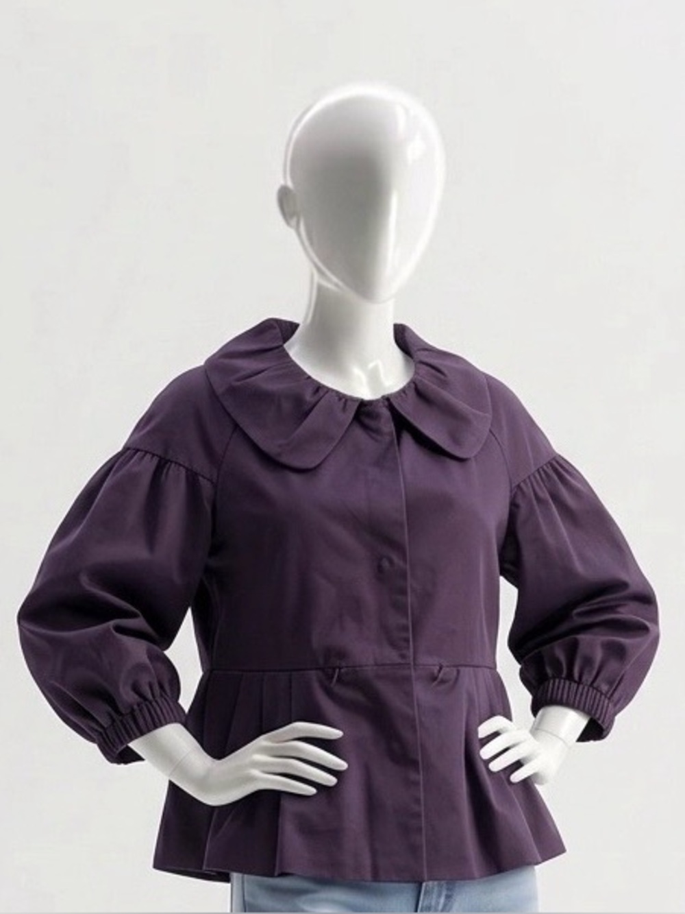 Elle Purple Plum/Eggplant Jacket – Size S